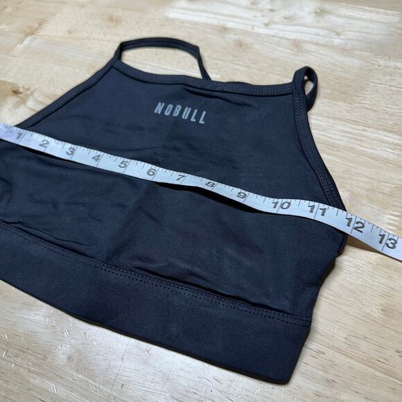 NOBULL High Neck Sports Bra Black Women's Size Small New With Tags - Picture 6 of 7